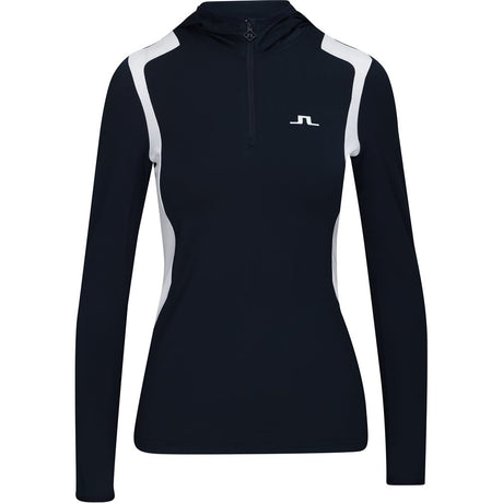 Women's Mae 1/4 Zip Hood Midlayer - Fairway Styles