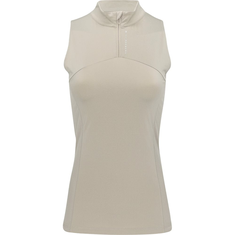Women's Tiana Print Sleeveless 1/4 Zip Top – Fairway Styles