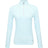 Women's The Gemma Striped Long Sleeve 1/4 Zip Mock Neck Top - Fairway Styles