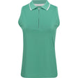 Women's Chrissie Sleeveless 1/4 Zip Polo - Fairway Styles