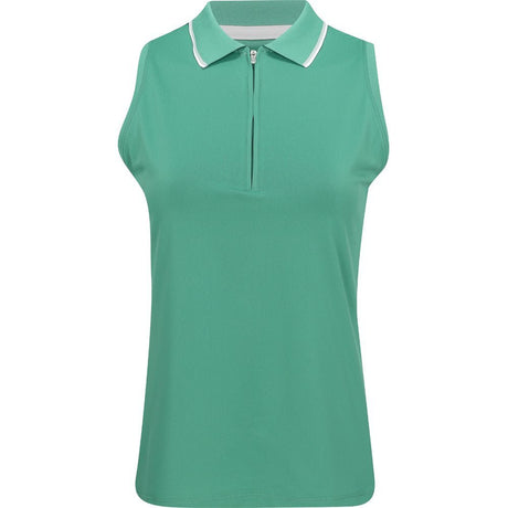 Women's Chrissie Sleeveless 1/4 Zip Polo - Fairway Styles