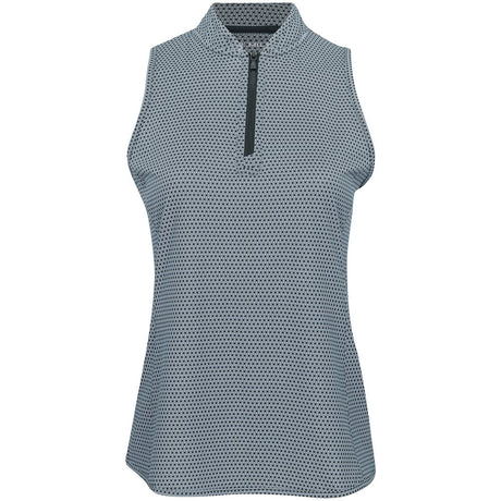 Women's Squared Away Shirley Sleeveless Zip Polo - Fairway Styles