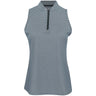 Women's Squared Away Shirley Sleeveless Blade Collar 1/4 Zip Polo