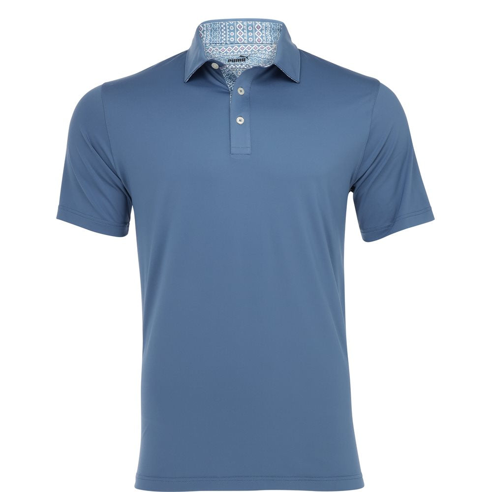 Fair Isle Trim Polo