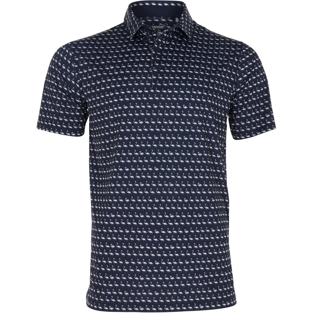 MATTR Flamingo Golf Polo - Fairway Styles