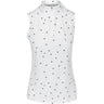 Women's Volition Stars Sleeveless 1/4 Zip Golf Polo
