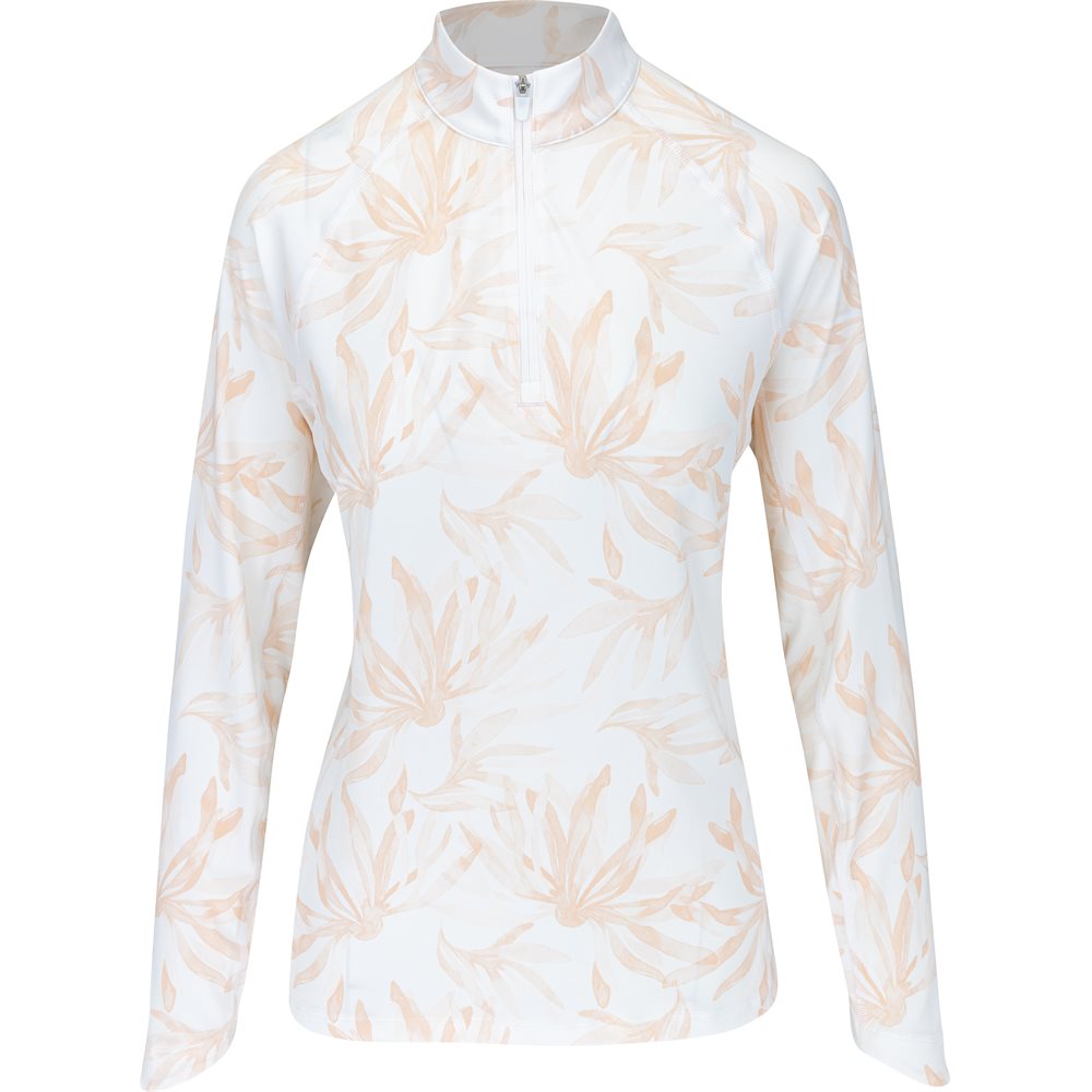 Women's YouV Palm Golf 1/4 Zip Pullover