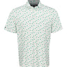 Lightweight Airflow Knit Print Polo - Fairway Styles