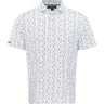 Lightweight Airflow Print Polo