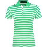 Women's Printed Airflow Stripped Polo - Fairway Styles