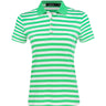 Women's Printed Airflow Stripped Polo - Fairway Styles