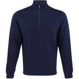 Quilted Double Knit 1/4 Zip Pullover - Fairway Styles