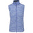 Women's Tech Terry Full Zip Peplum Vest - Fairway Styles