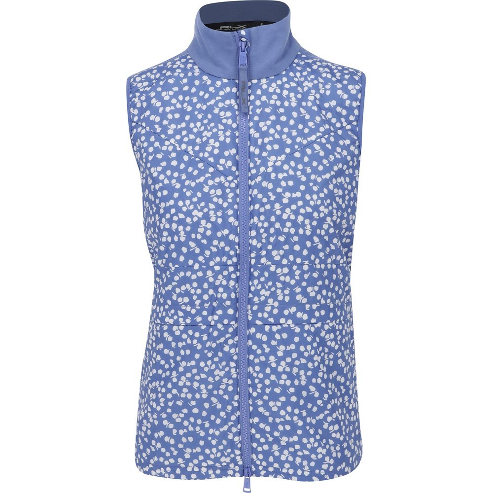 Women's Tech Terry Full Zip Peplum Vest - Fairway Styles