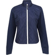 Women's Tech Terry Quilted Hybrid Cropped Jacket - Fairway Styles