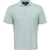 Tour Pique Estate Collar Bright Multi Stripe Polo - Fairway Styles