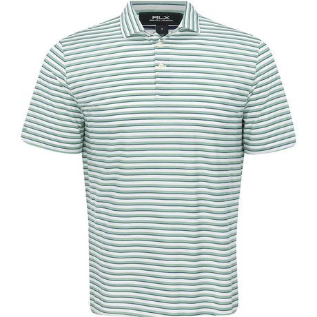Tour Pique Estate Collar Bright Multi Stripe Polo - Fairway Styles