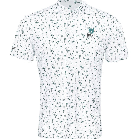 Allover Motif Polo - Fairway Styles