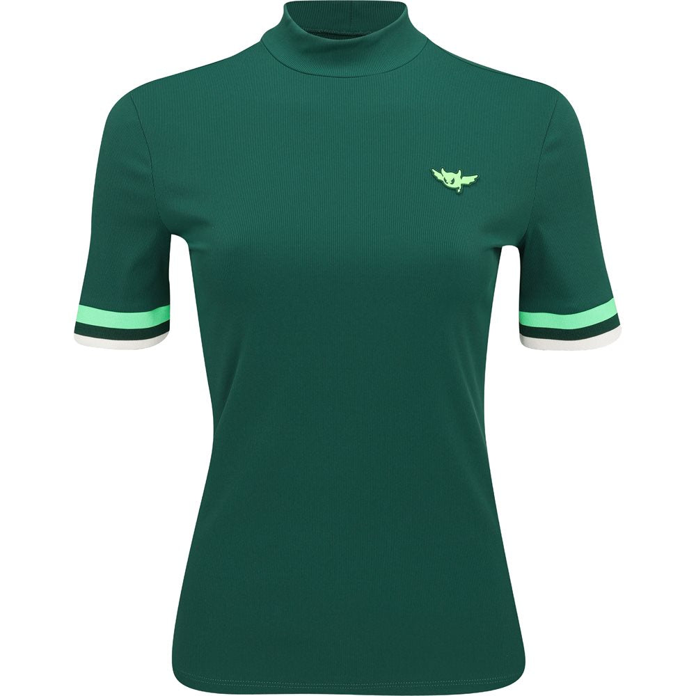 Women's Stretch Mock Neck Top