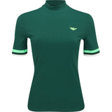 Women's Stretch Mock Neck Top