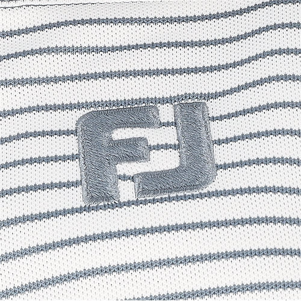 Hickory Stripe Pique Polo - Fairway Styles