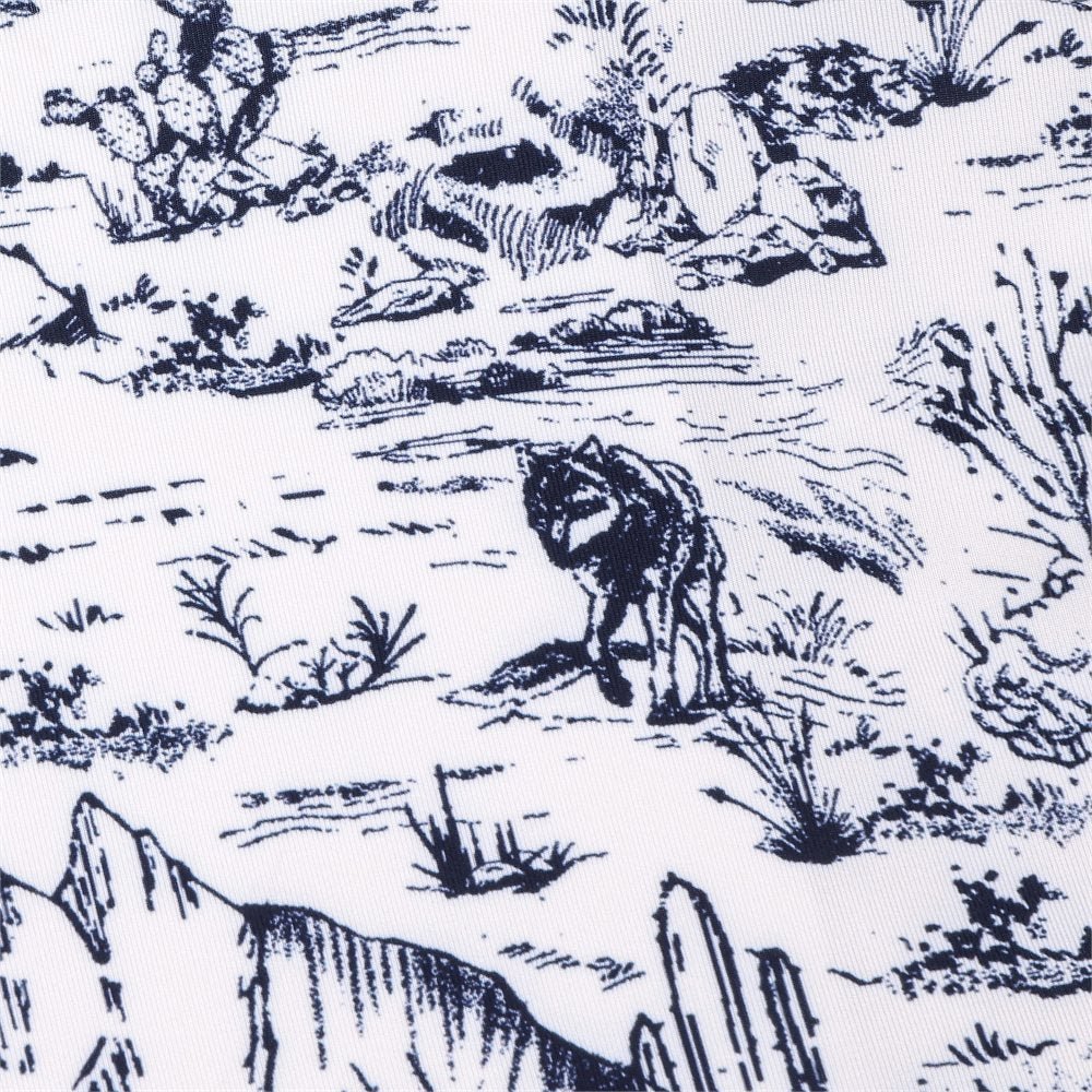Utah Toile Polo - Fairway Styles