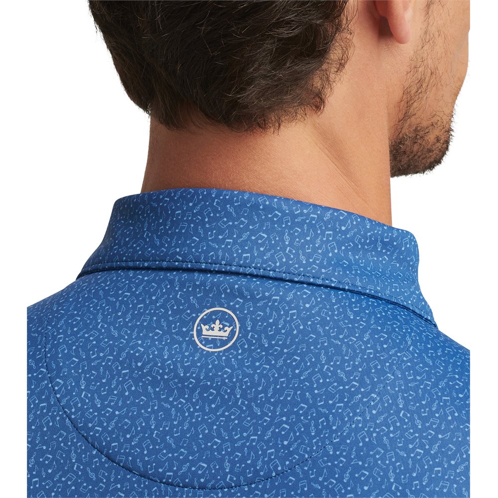 Musical Notes Performance Jersey Polo