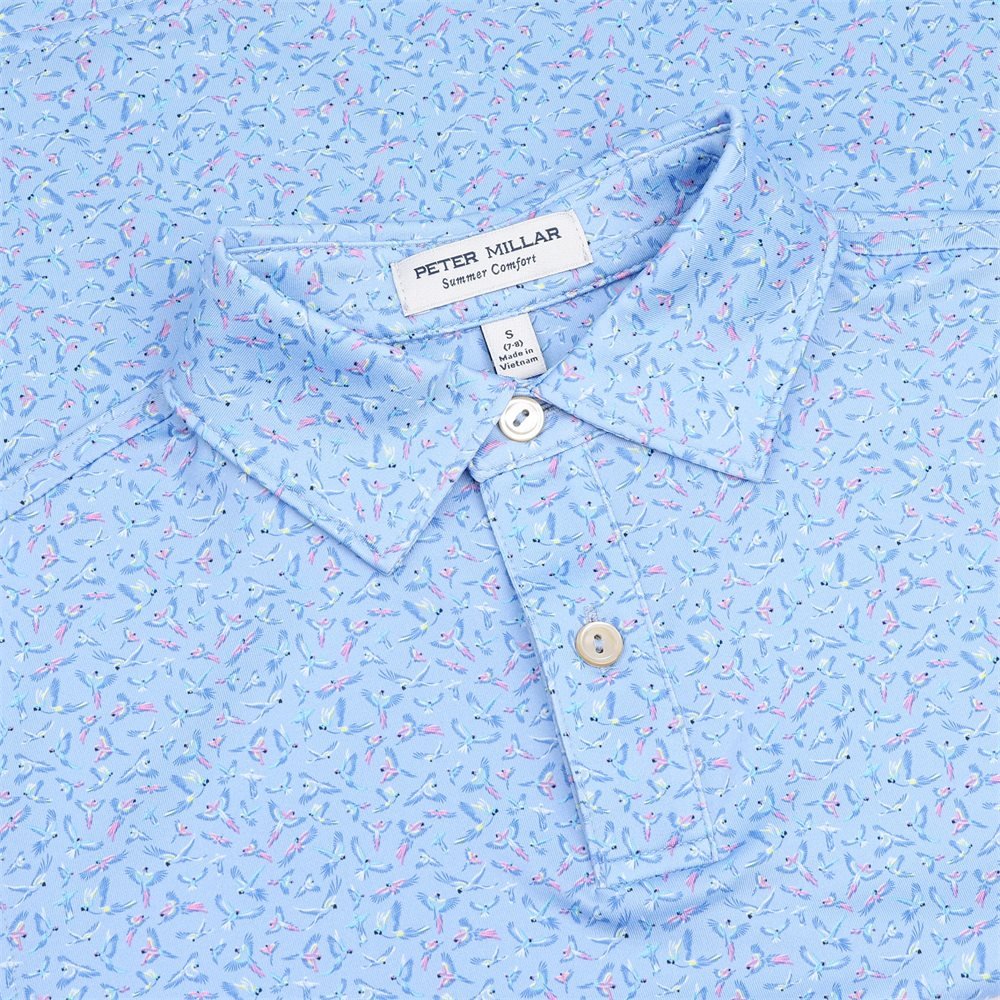 Juniors' Macaw Performance Jersey Polo - Fairway Styles