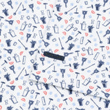 Lightweight Airflow Print Polo