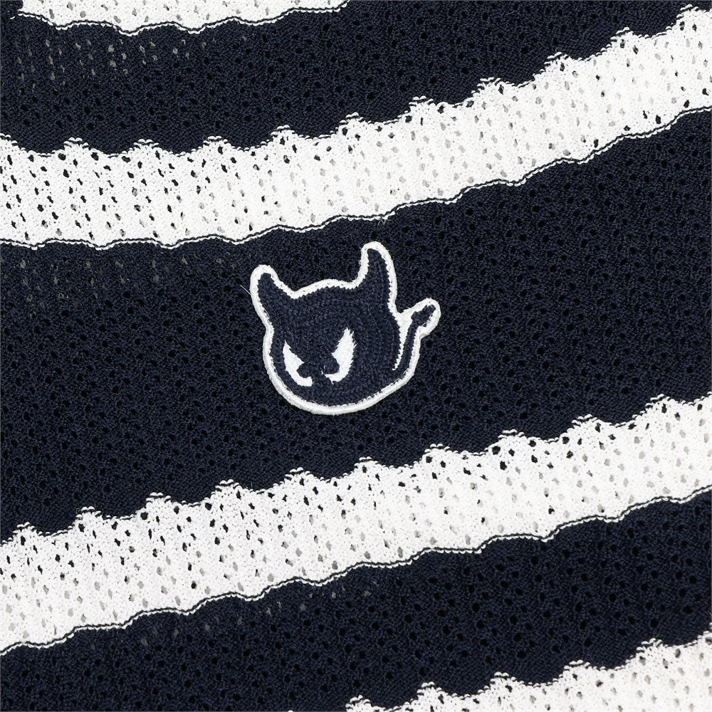 Women's Multi Stripes Knit Polo