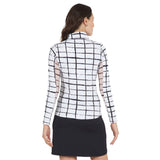 Women's Cordova Print Long Sleeve Mock Neck Top