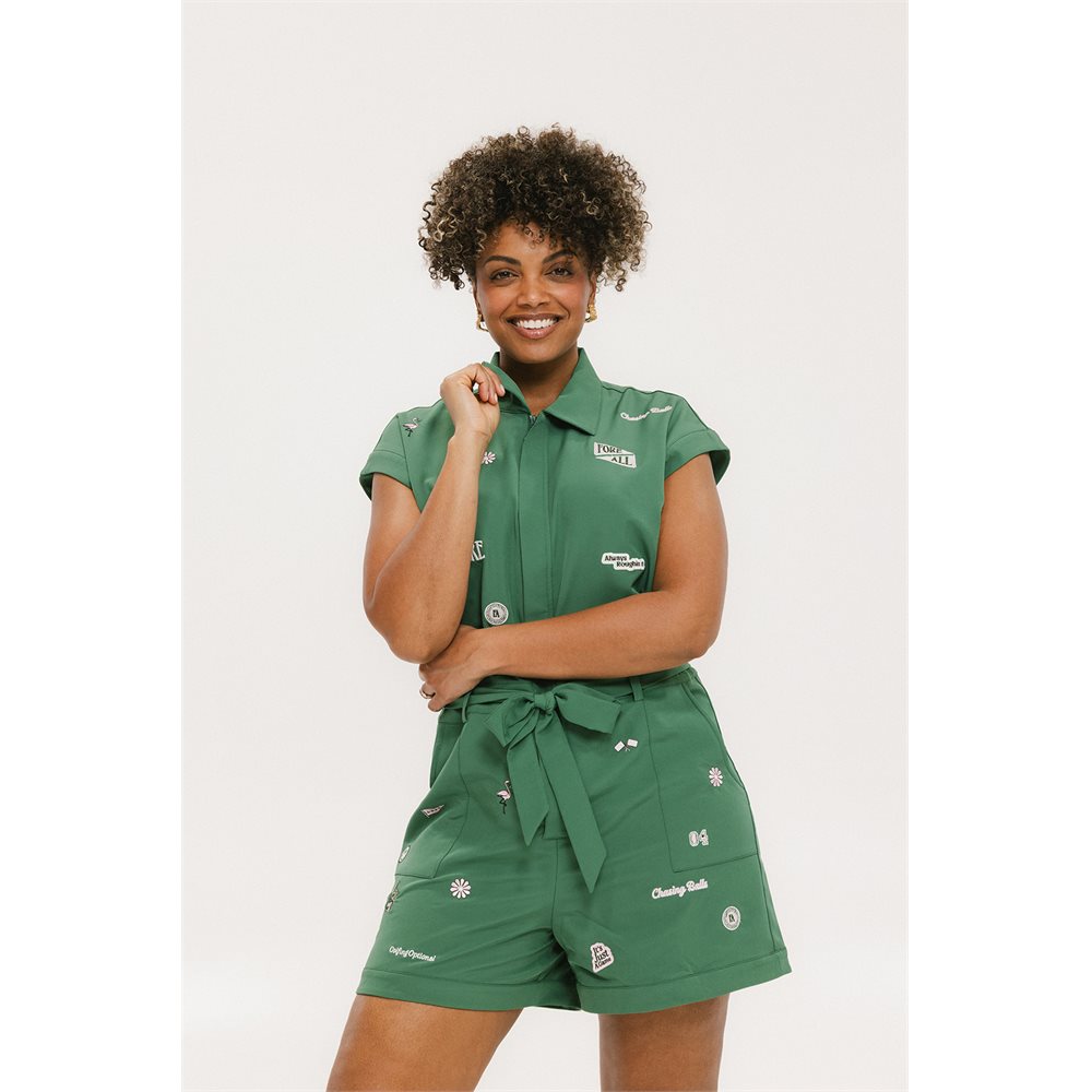 Women's Danny Full Zip Romper
