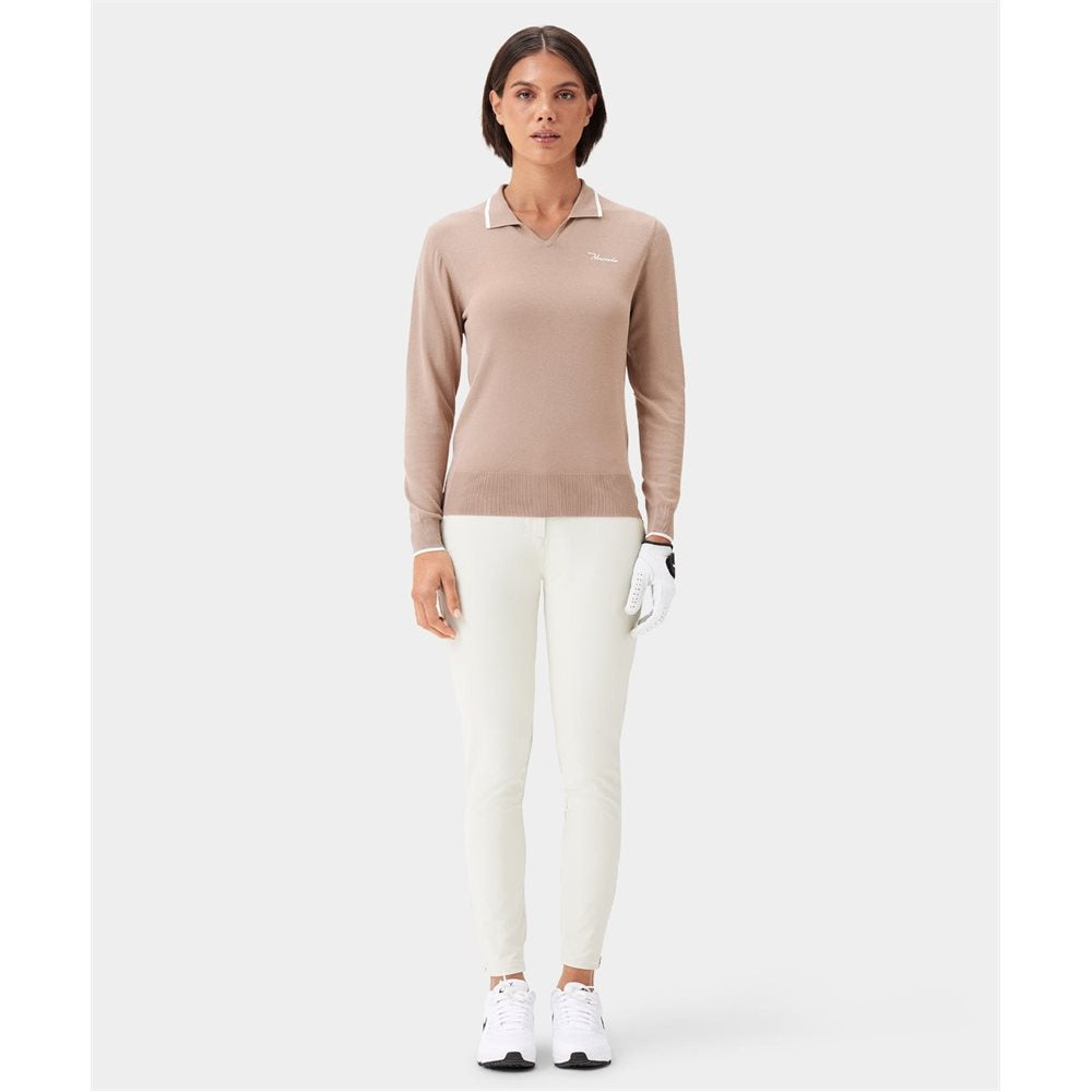 Women's Ella Knit Long Sleeve Polo