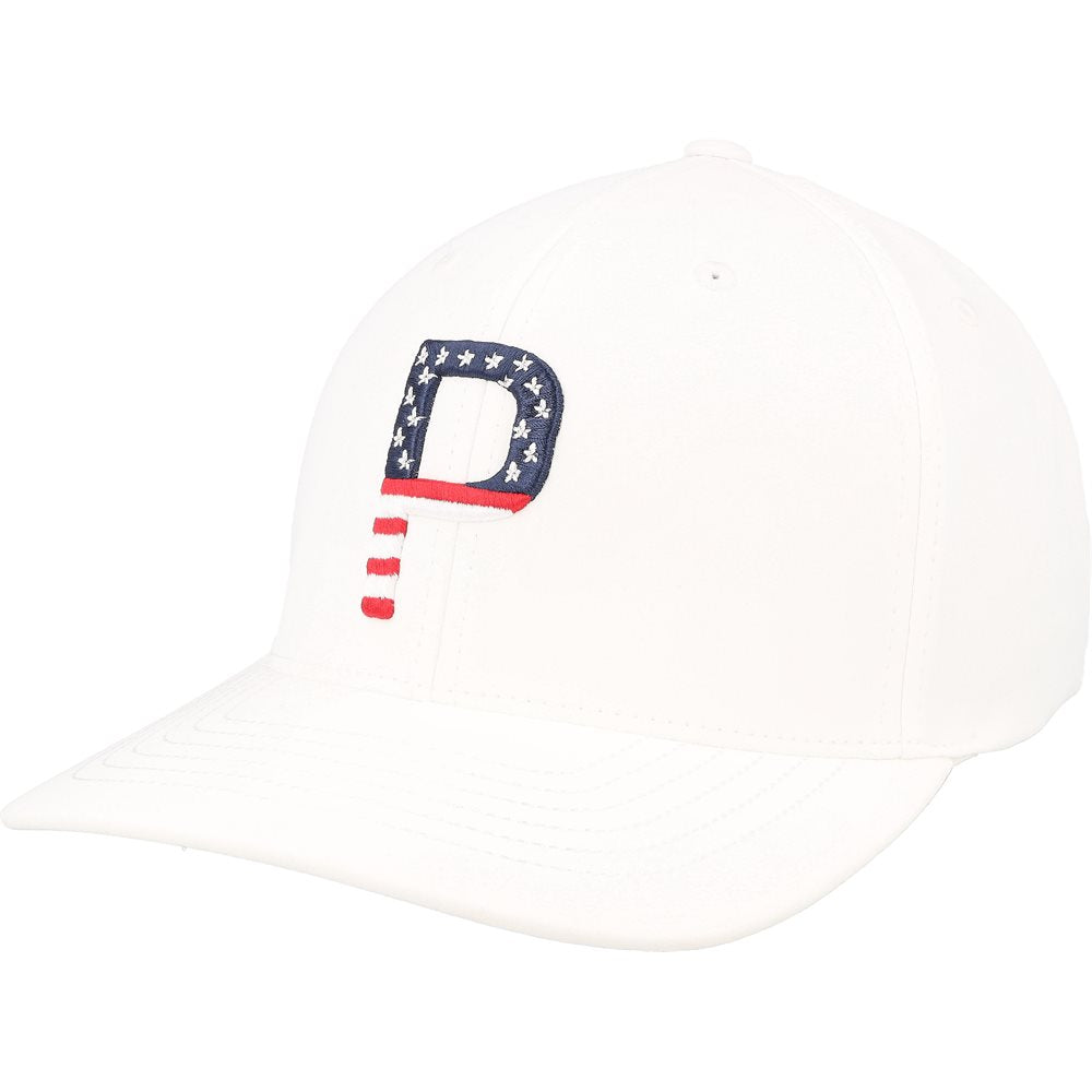 Pars & Stripes 6 Panel Golf Hat
