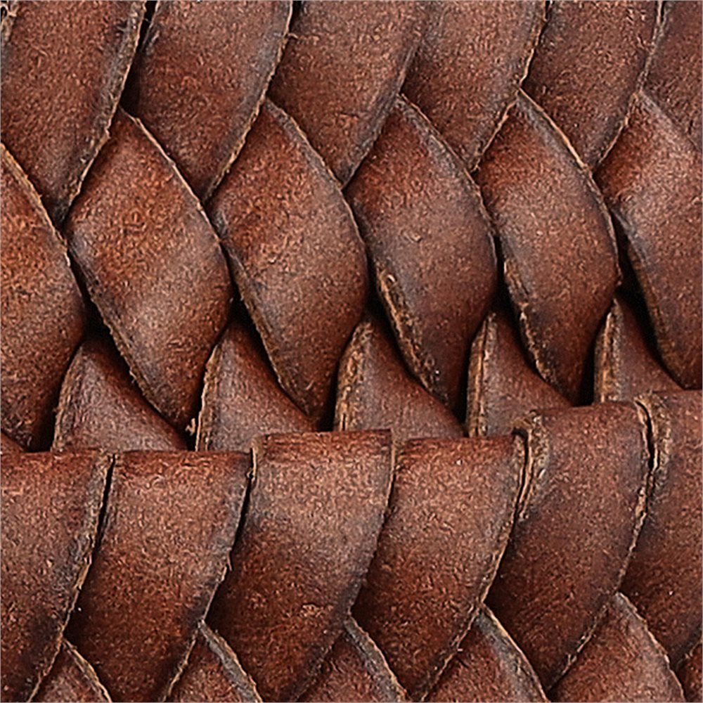 Woven Leather Belt - Fairway Styles