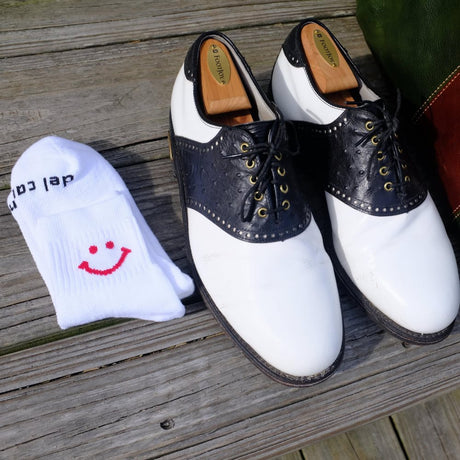 Red Smiley Socks