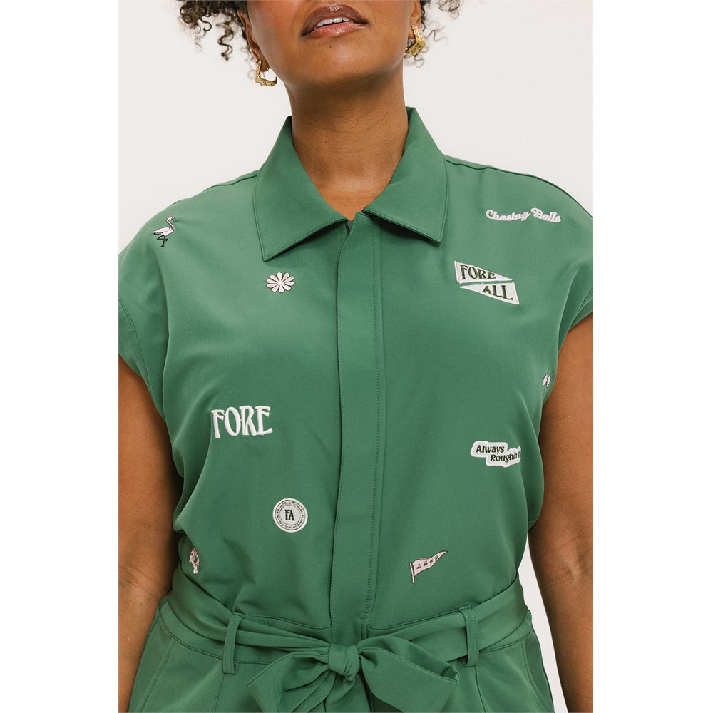 Women's Danny Full Zip Romper