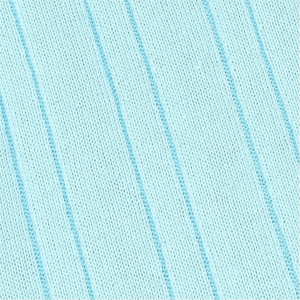 Women's Cotton Blend Ribbed Short Sleeve Sweater - Fairway Styles