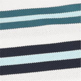 Women's Offset Stripe Tech Pique Sleeveless Polo