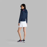 Women's Pray For Birdies Double Knit Brushed Back Cropped Sleeveless Hoodie