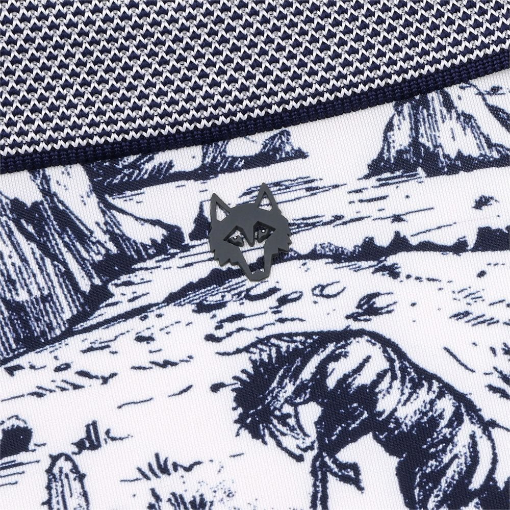 Utah Toile Polo - Fairway Styles