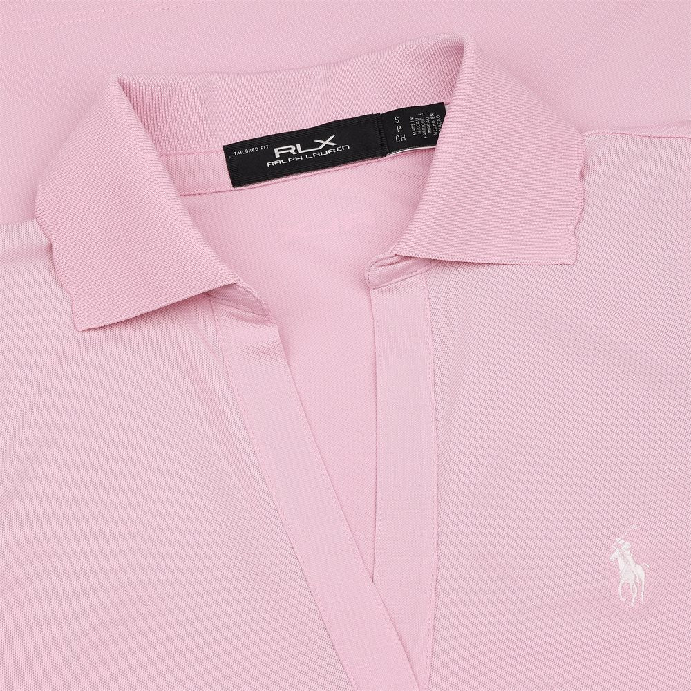Women's Sleeveless Air Tech Pique Scallop Placket Tailored Fit Polo