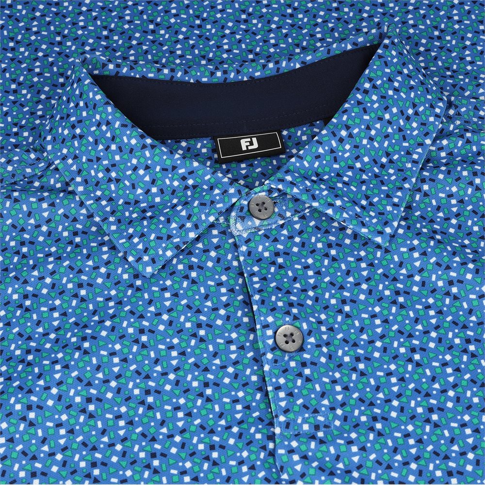 Geometry Print Polo