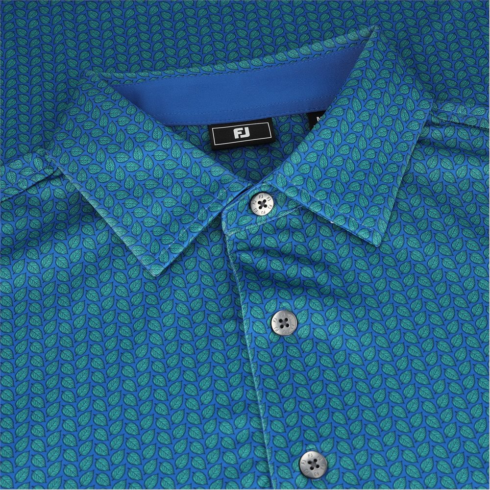 Leaf Print Polo