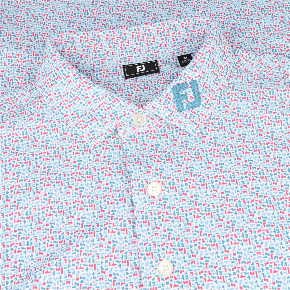Tour Logo Gamer Print Pique Polo