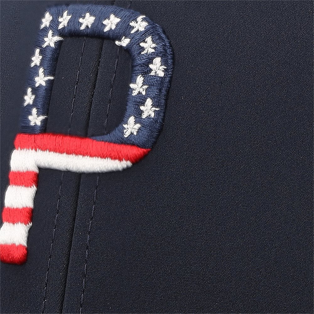 Pars & Stripes 6 Panel Golf Hat