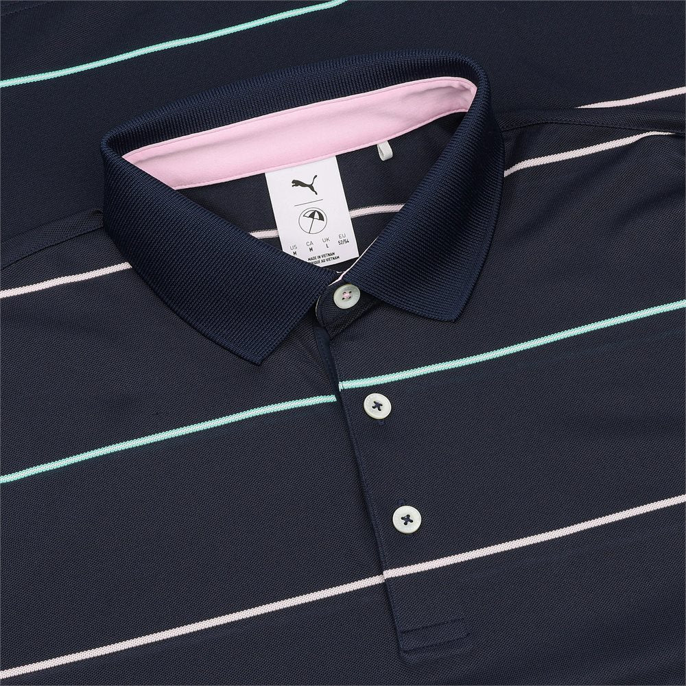 PUMA x Arnold Palmer Rugby Stripe Polo - Fairway Styles