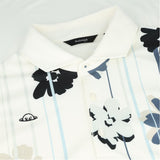 Taylor Recycled Floral Drip Polo - Fairway Styles