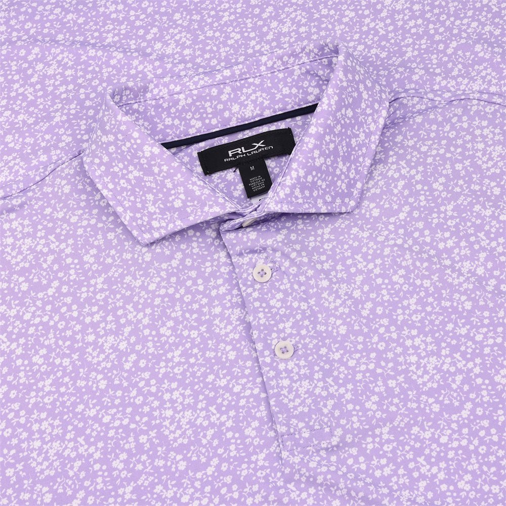 Lightweight Airflow Knit Printed Polo - Fairway Styles