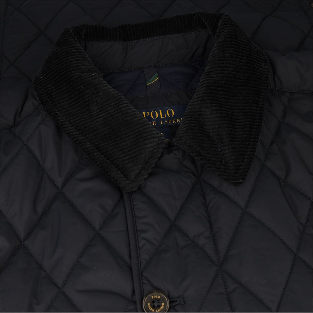 Matte Fine Poly Quilted Car Coat Jacket